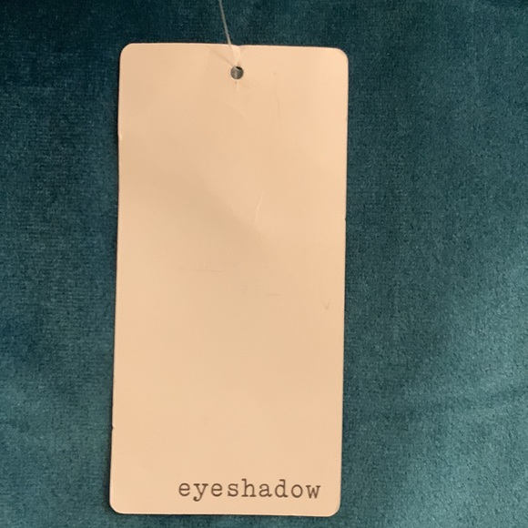 NWT “eye shadow” blk bell bottoms split hem pants - Picture 6 of 6